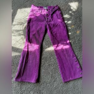 Lee Pink corduroys Size 6R